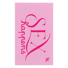 Sex Happens Light Pink | Mix & Match Soft Fun-Flirty Lovers’ Towels
