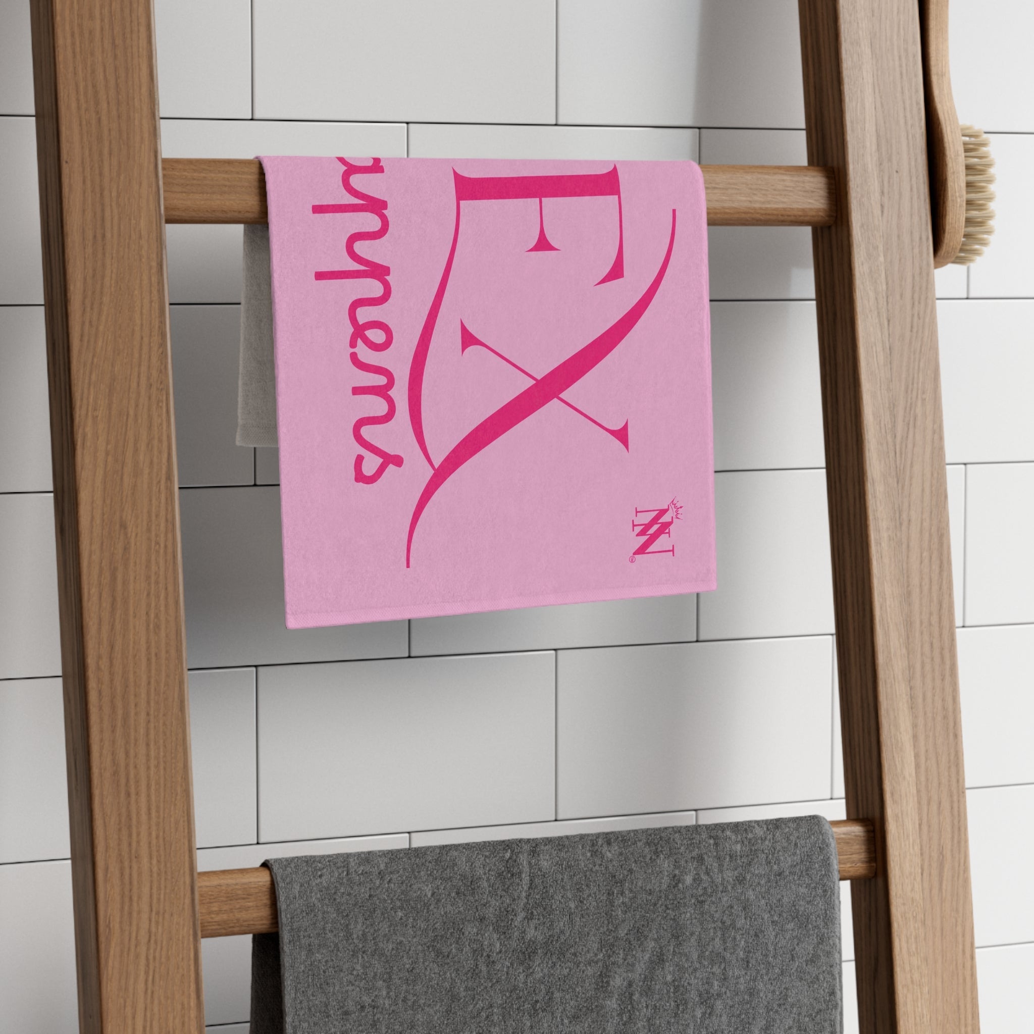 Sex Happens Light Pink | Mix & Match Soft Fun-Flirty Lovers’ Towels