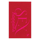 Sex Happens Red | Mix & Match Soft Fun-Flirty Lovers’ Towels