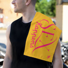 Sex Happens Yellow | Mix & Match Soft Fun-Flirty Lovers’ Towels