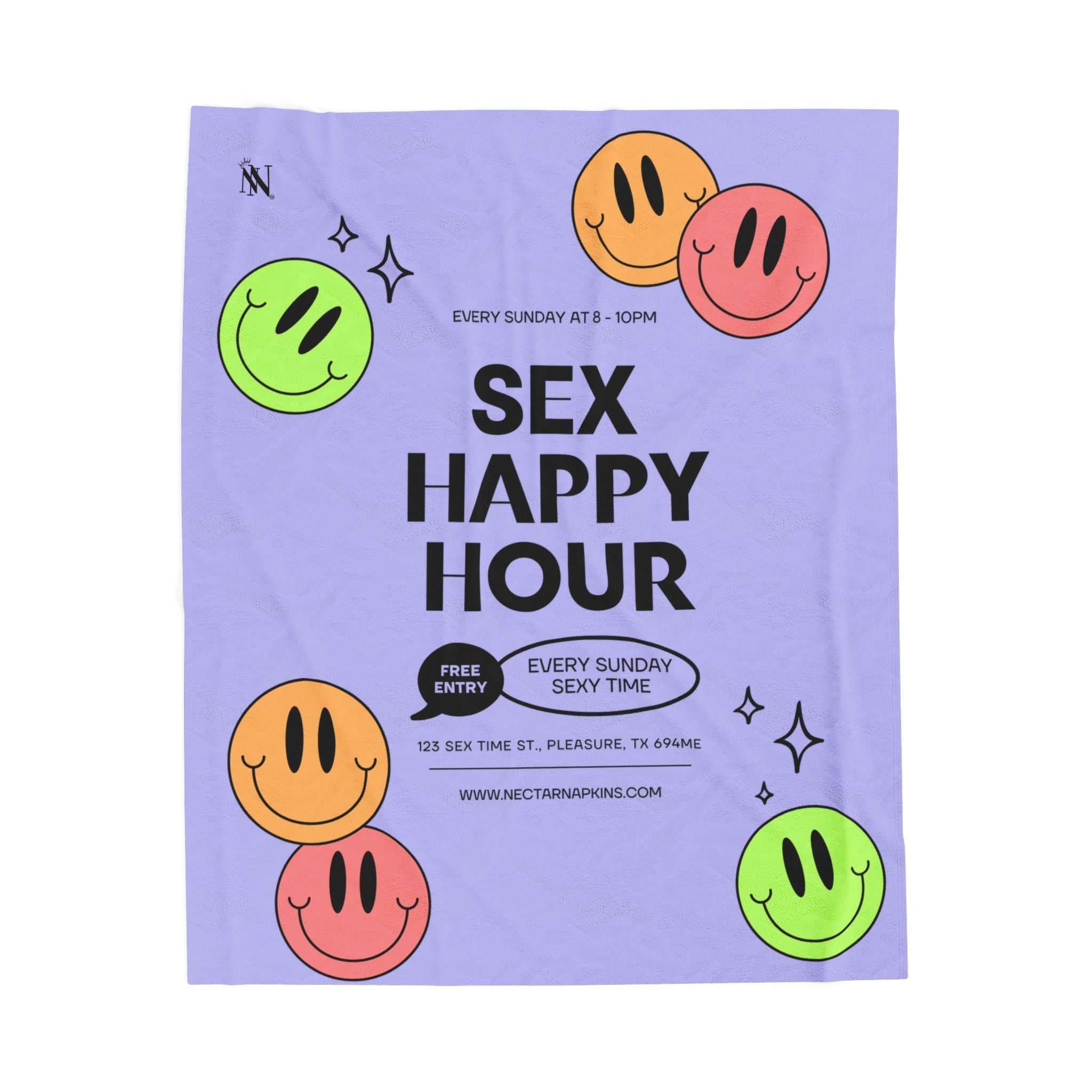 Sex Happy Hour | Mix & Match Fun Flirty Lovers’ Blankets