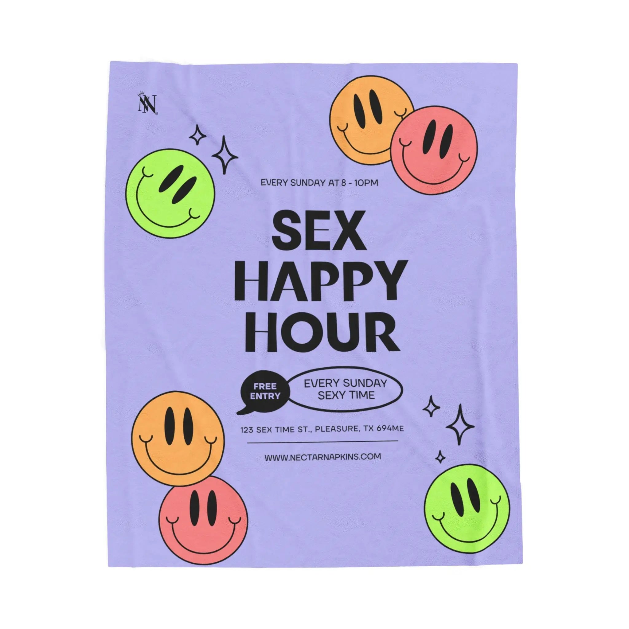 Sex Happy Hour | Mix & Match Fun Flirty Lovers’ Blankets
