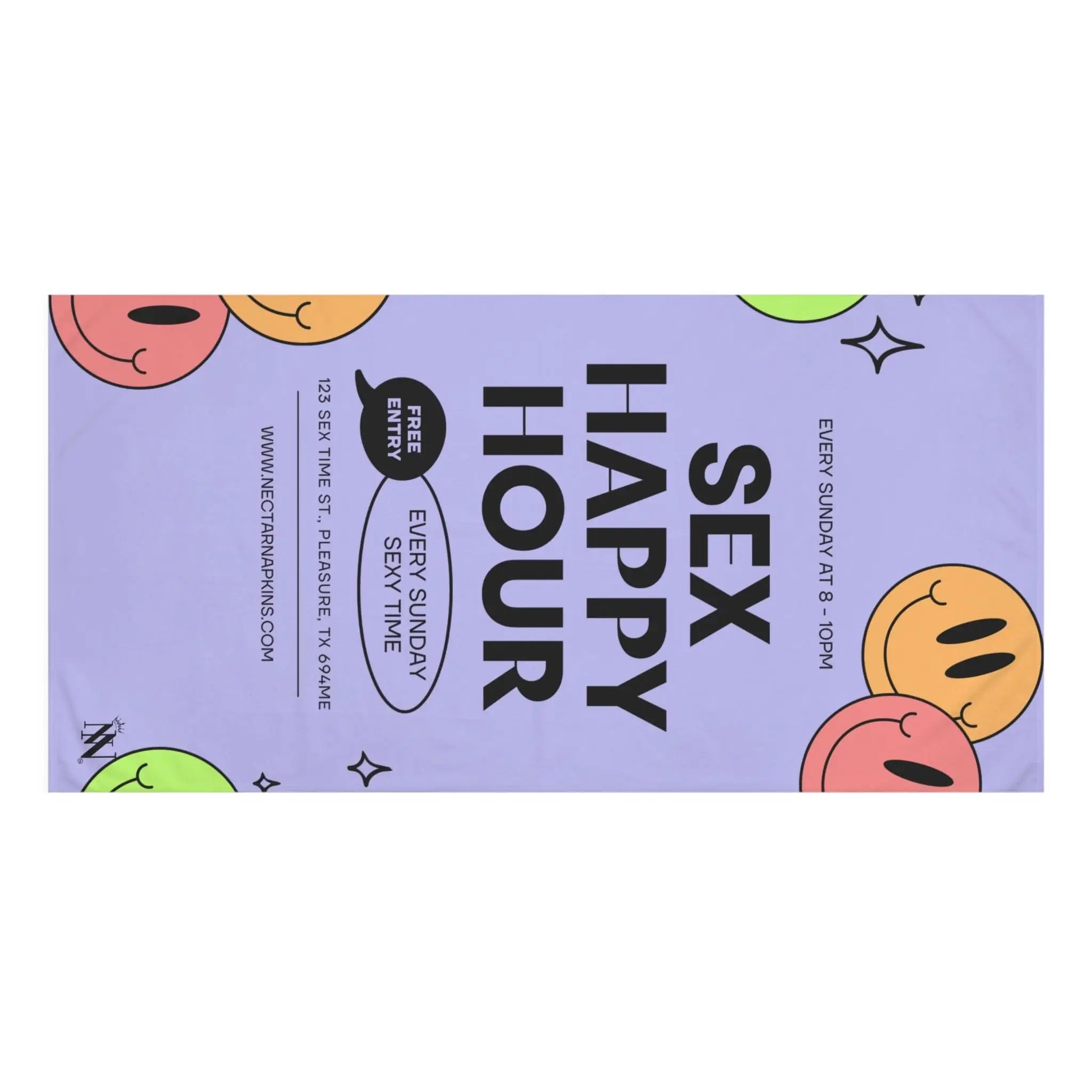 Sex Happy Hour | Mix & Match Naughty XL Fun-Flirty Lovers’ Towels