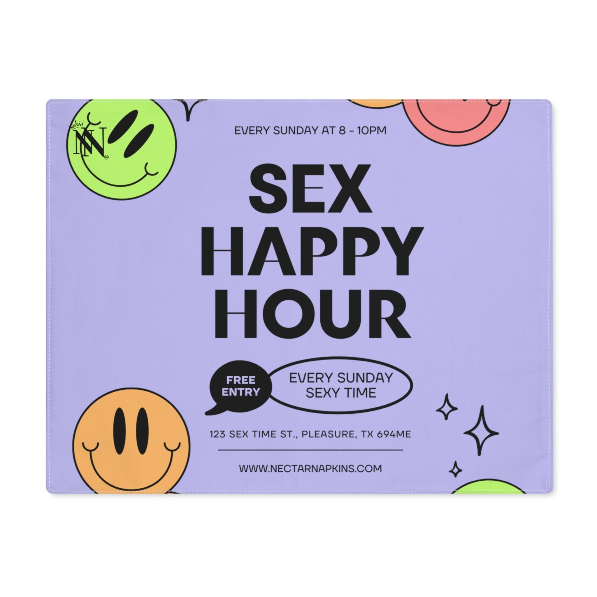 Sex Happy Hour | Mix & Match Playful Fun-Flirty Lovers’ Toy Mats