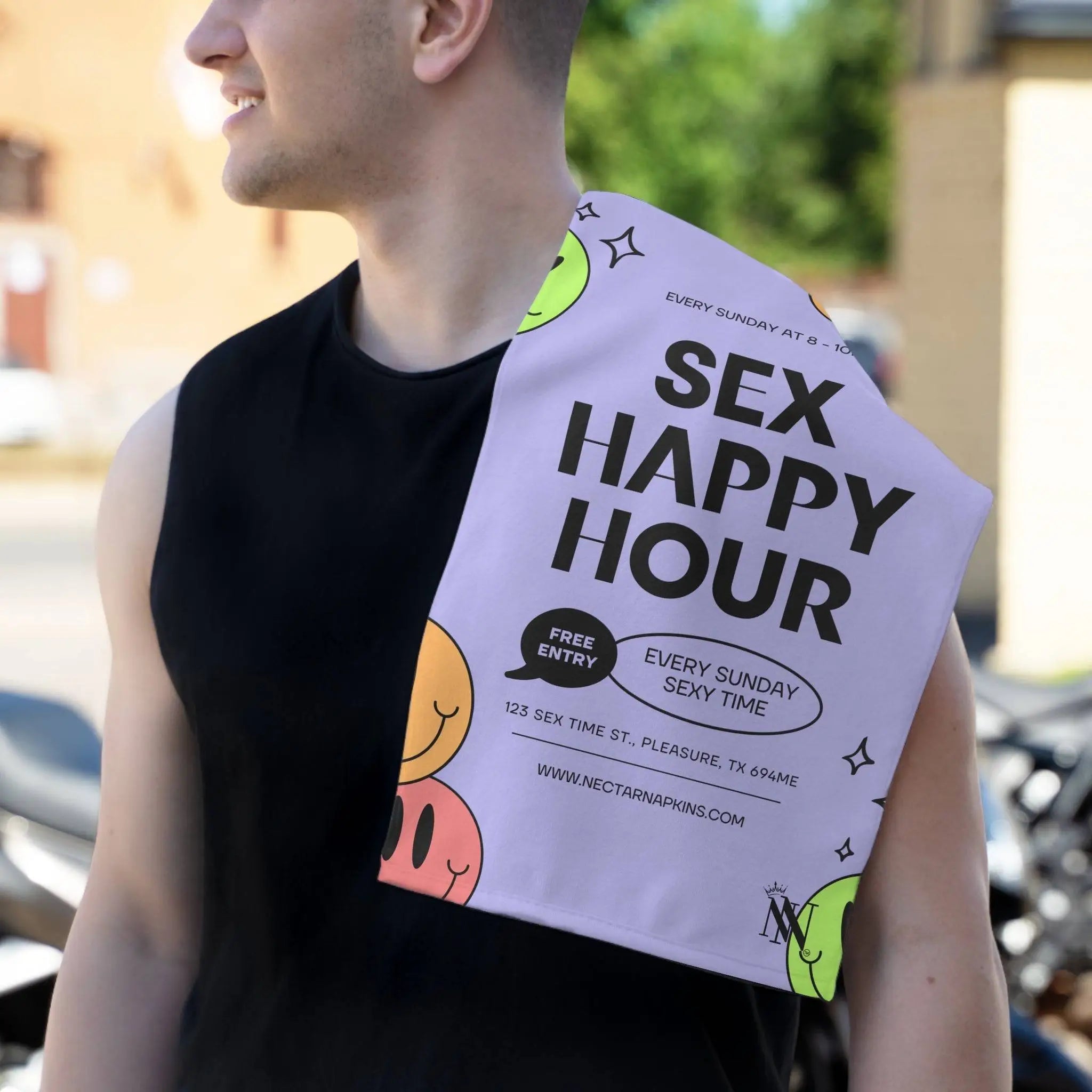 Sex Happy Hour | Mix & Match Soft Fun-Flirty Lovers’ Towels