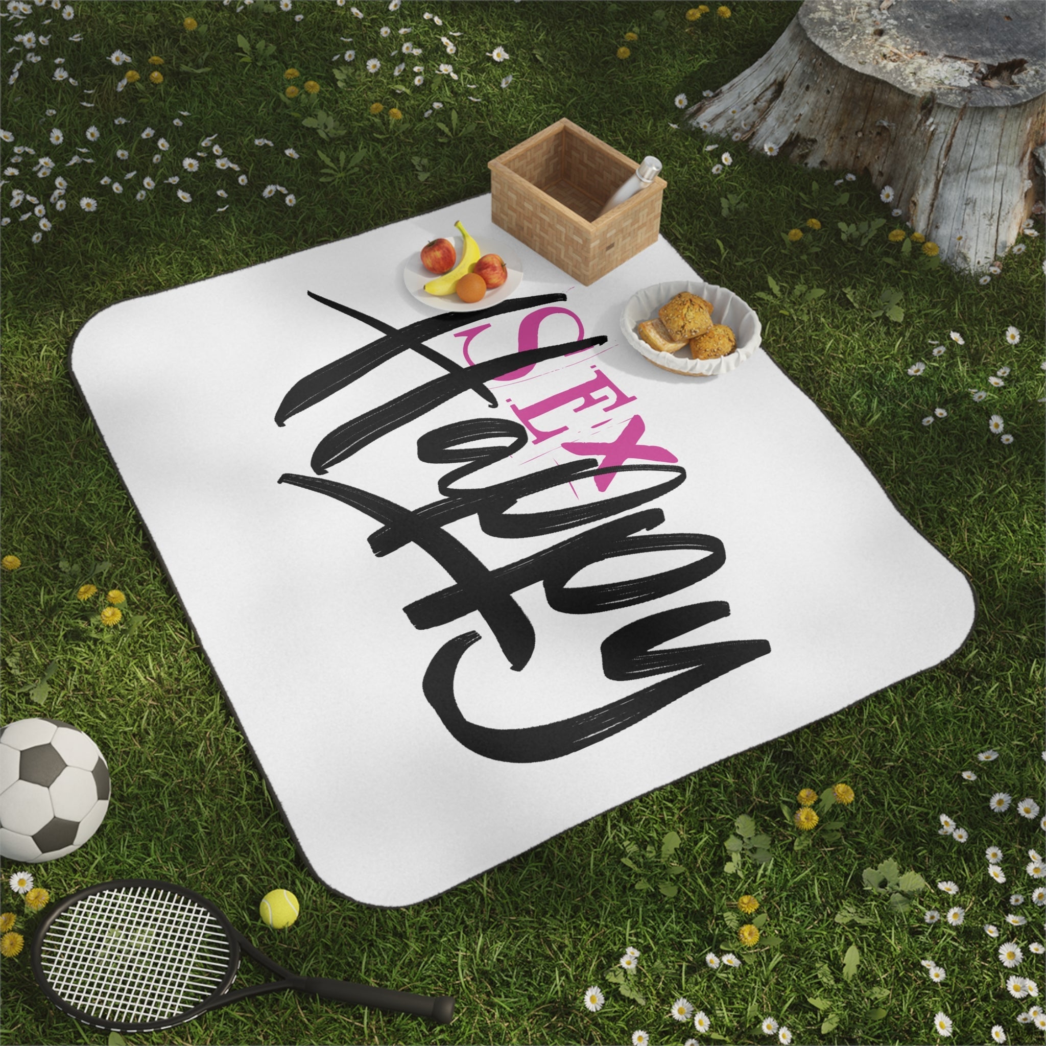 Sex Happy | Mix Match Fun-Flirty Lovers’ Water-Resistant Blankets