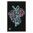 Sex Kitten Black | Mix & Match Soft Fun-Flirty Lovers’ Towels