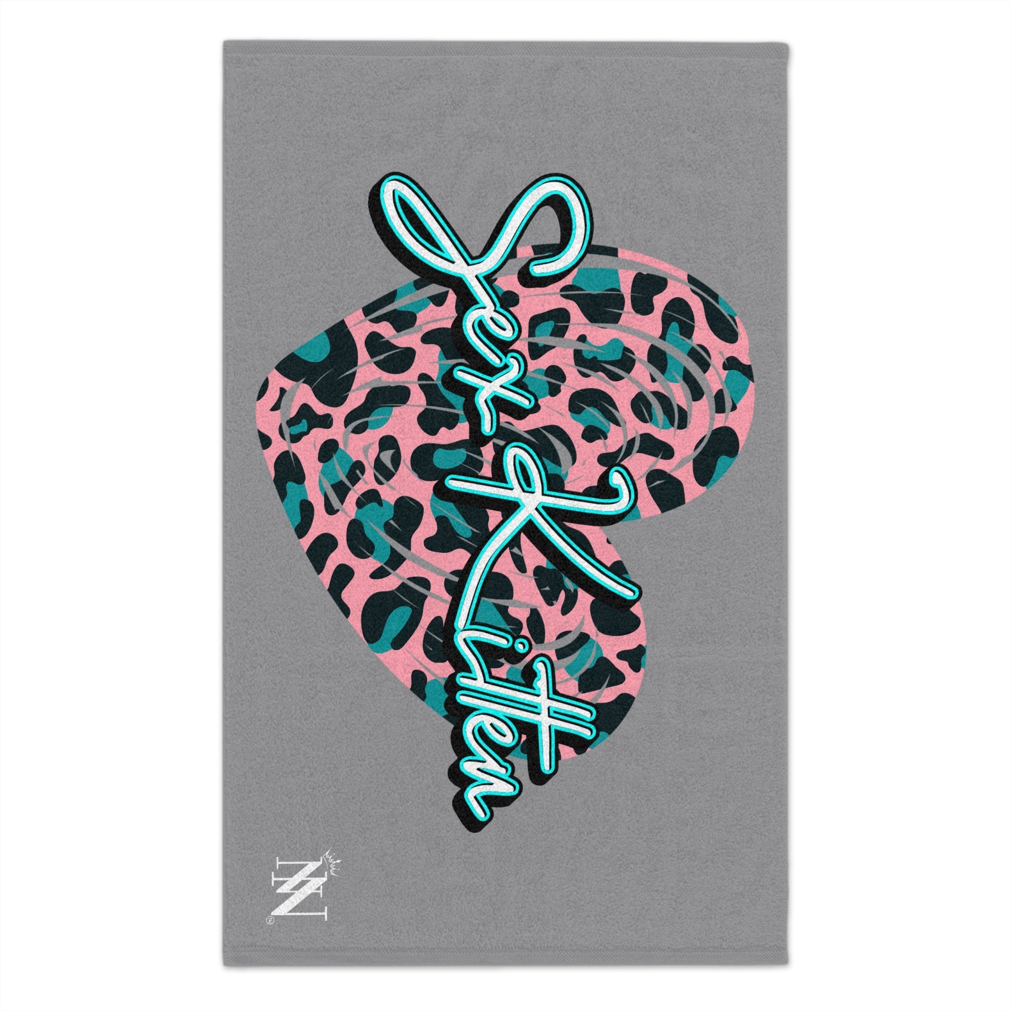 Sex Kitten Grey | Mix & Match Soft Fun-Flirty Lovers’ Towels