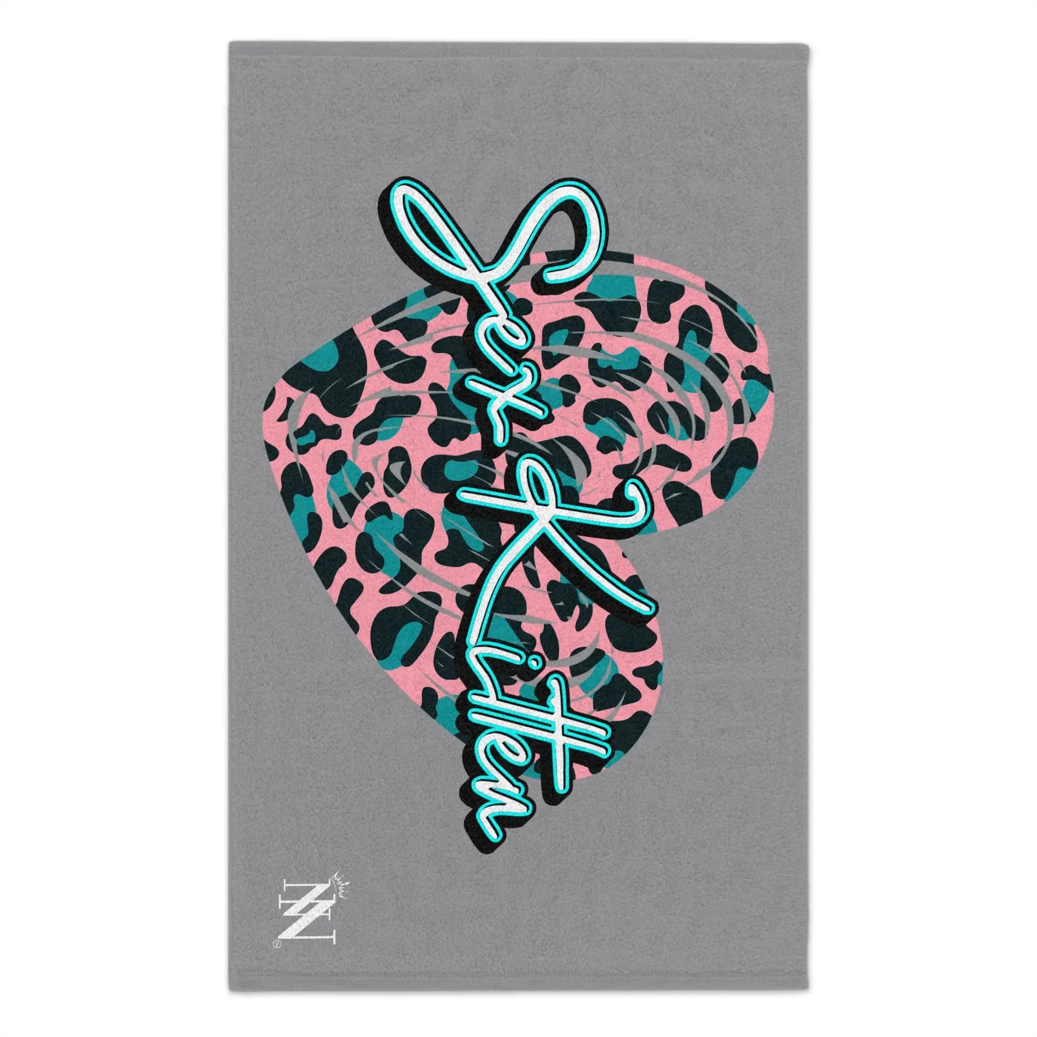 Sex Kitten Grey | Mix & Match Soft Fun-Flirty Lovers’ Towels