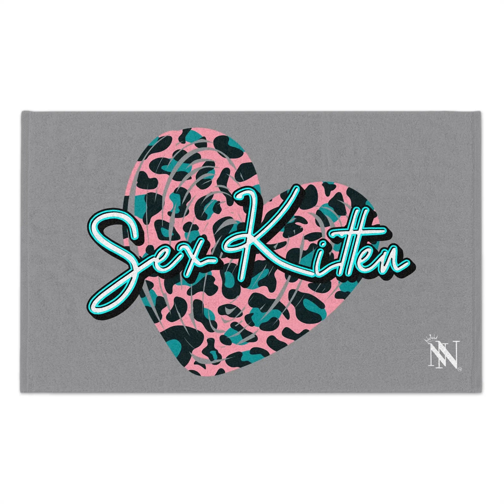 Sex Kitten Grey | Mix & Match Soft Fun-Flirty Lovers’ Towels