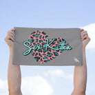 Sex Kitten Grey | Mix & Match Soft Fun-Flirty Lovers’ Towels