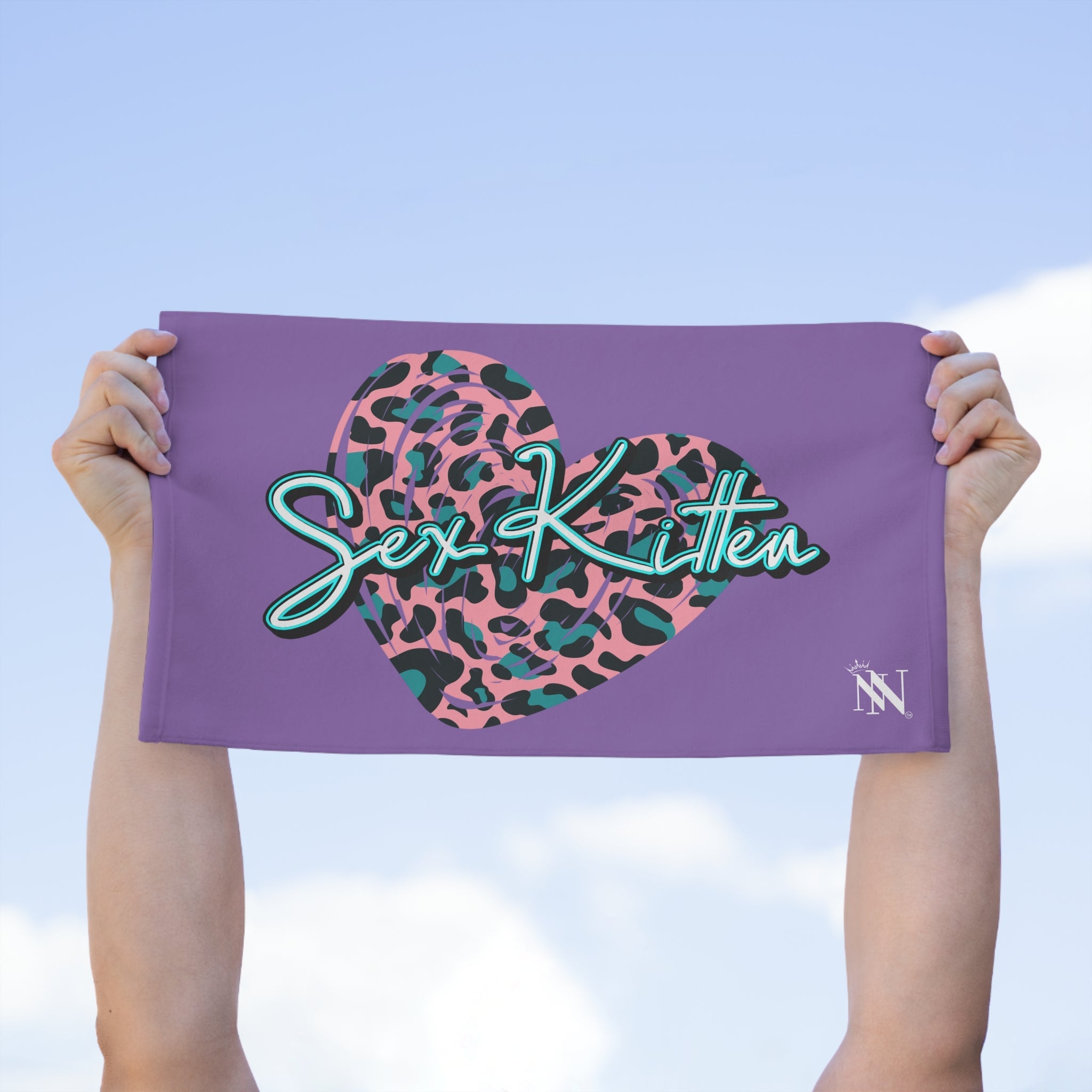 Sex Kitten Lavendar | Mix & Match Soft Fun-Flirty Lovers’ Towels
