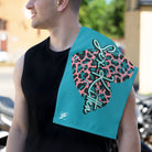 Sex Kitten Teal | Mix & Match Soft Fun-Flirty Lovers’ Towels