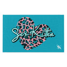 Sex Kitten Teal | Mix & Match Soft Fun-Flirty Lovers’ Towels