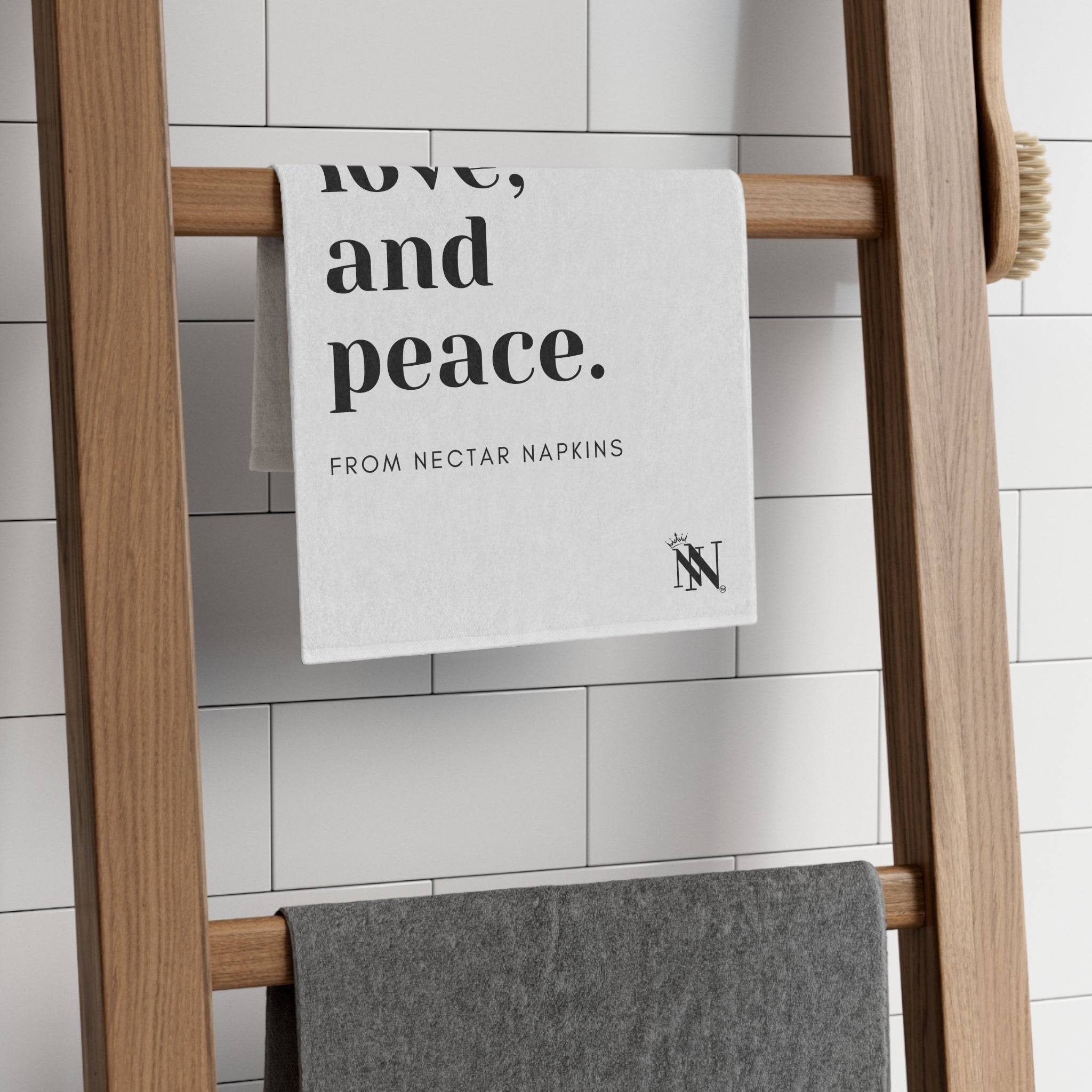 Sex Love & Peace | Mix & Match Soft Fun-Flirty Lovers’ Towels