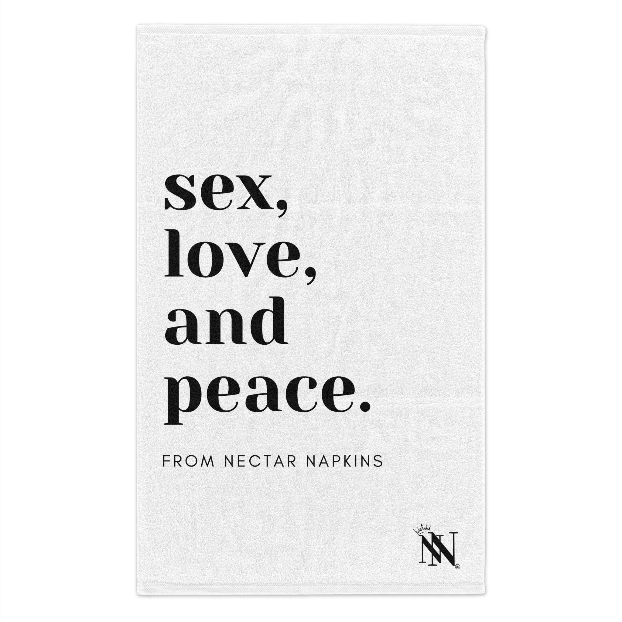 Sex Love & Peace | Mix & Match Soft Fun-Flirty Lovers’ Towels