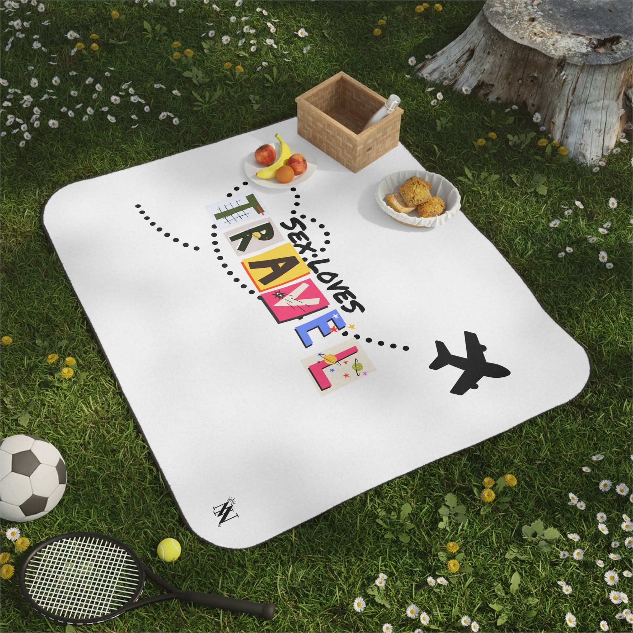 Sex Loves Travel | Mix Match Fun-Flirty Lovers’ Water-Resistant Blankets