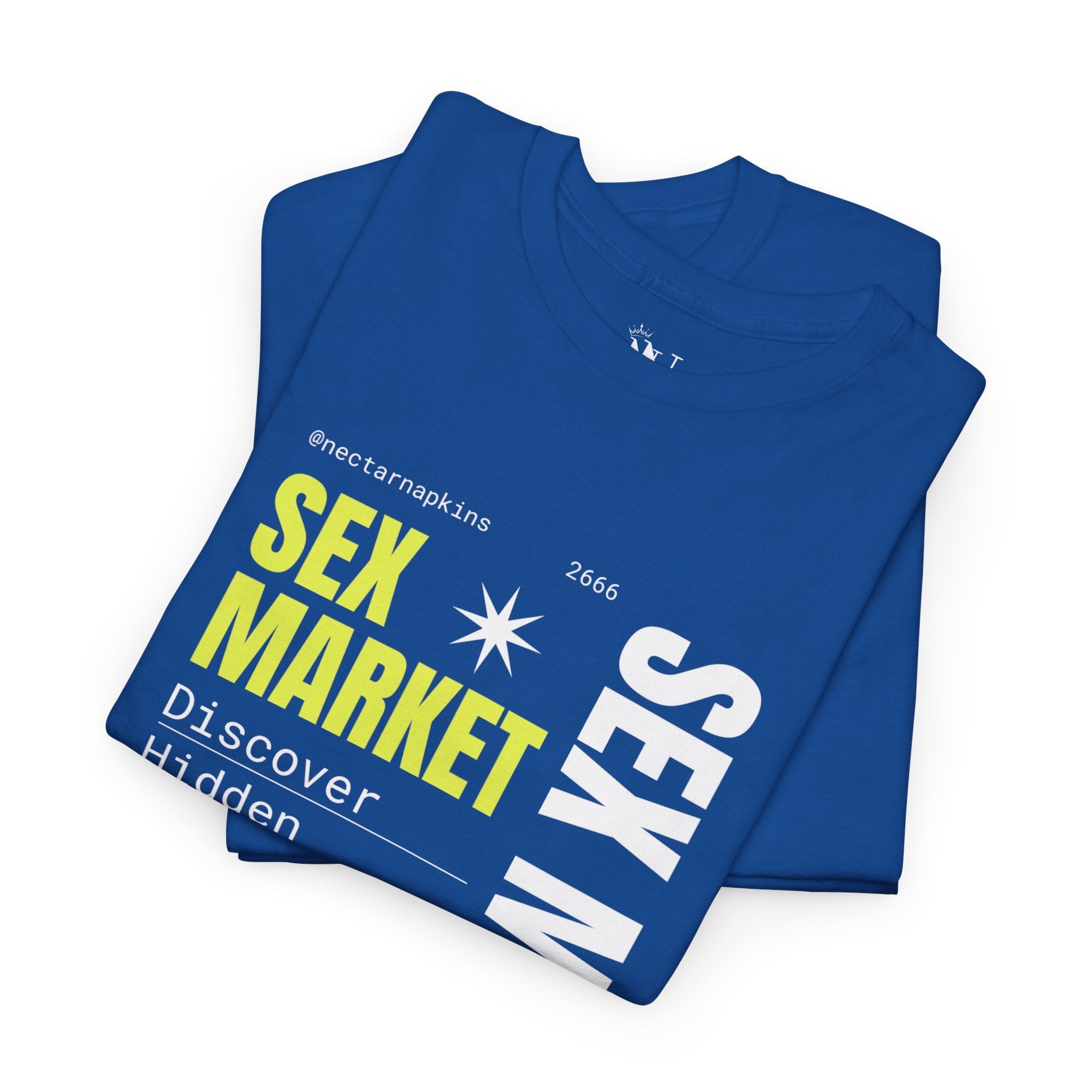 Sex Market | Mix & Match 100% Cotton Unisex Fun-Flirty Lovers’ Tees