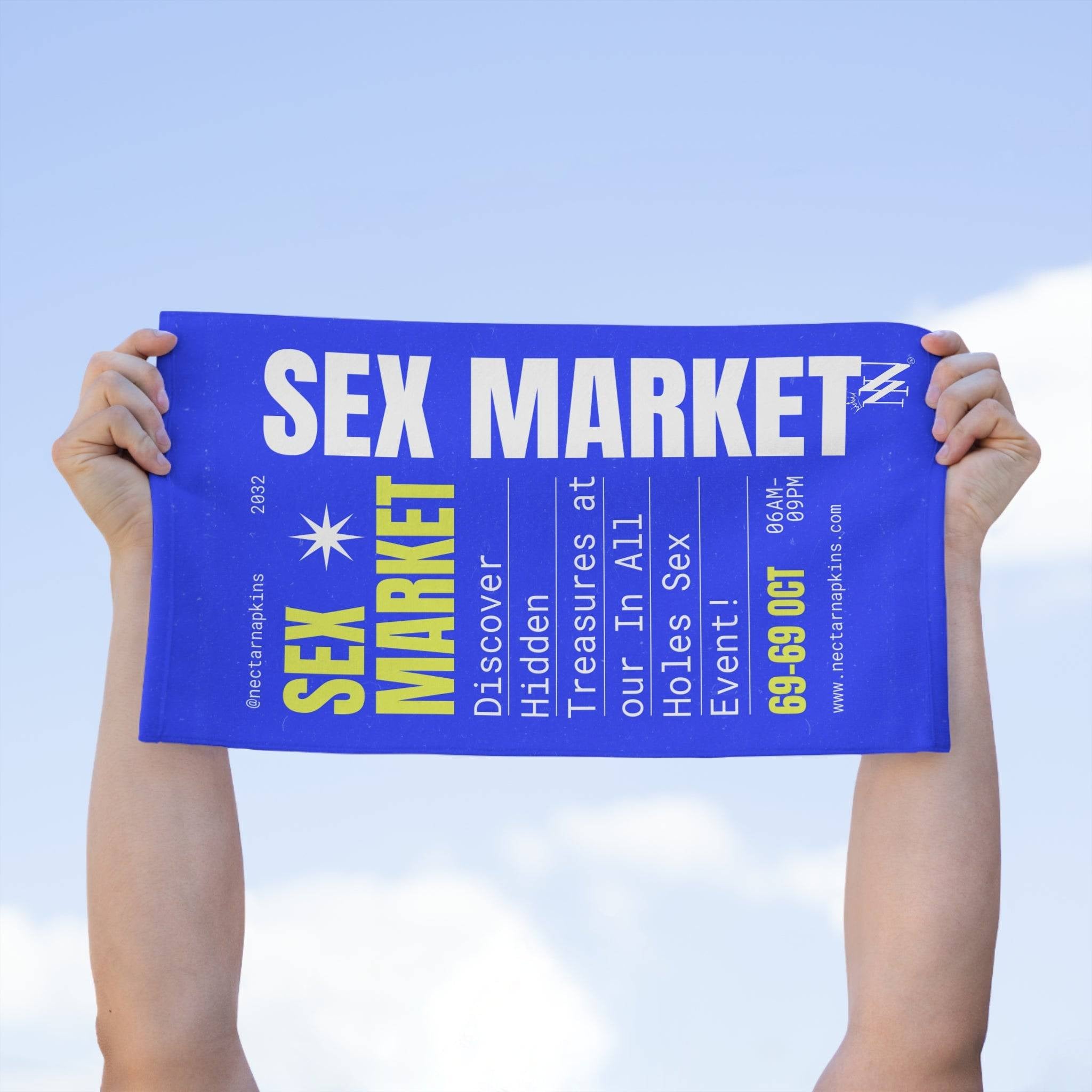 Sex Market | Mix & Match Soft Fun-Flirty Lovers’ Towels