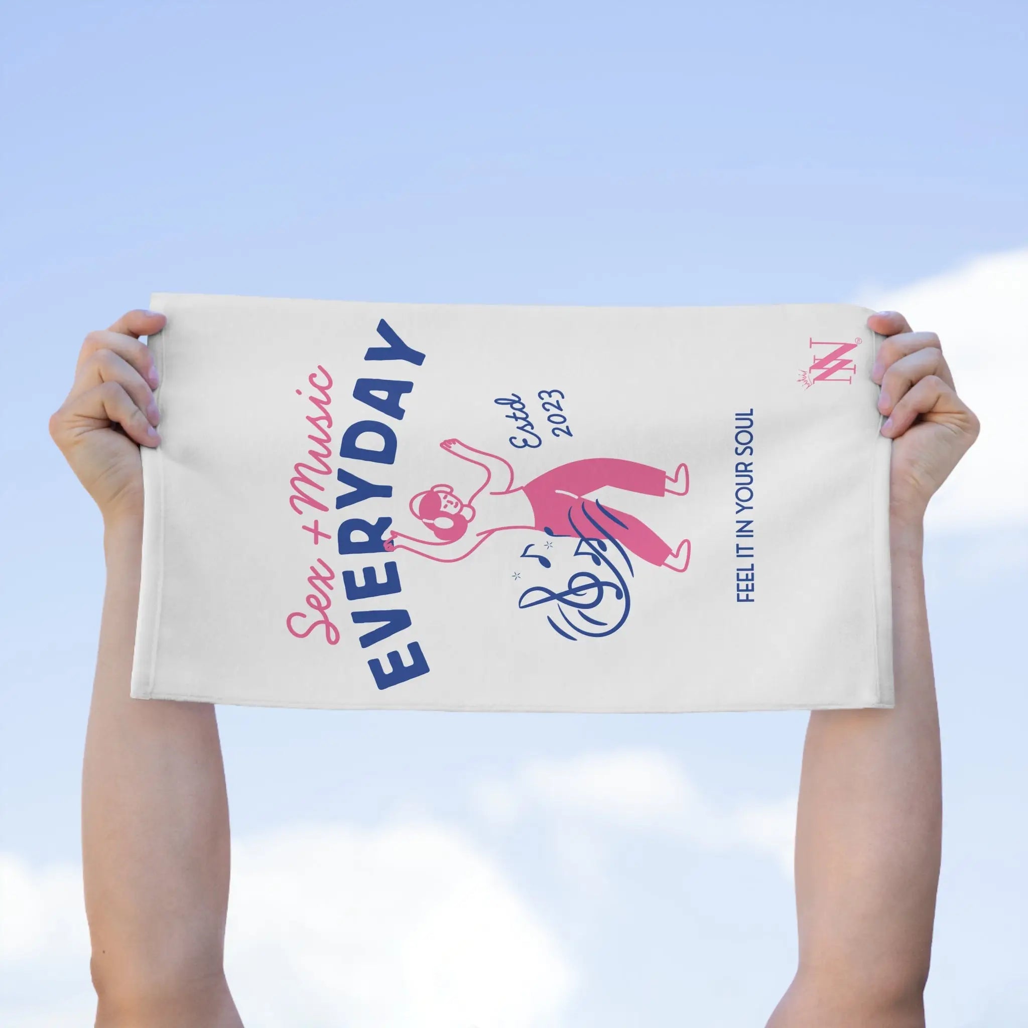 Sex + Music Everyday | Mix & Match Soft Fun-Flirty Lovers’ Towels