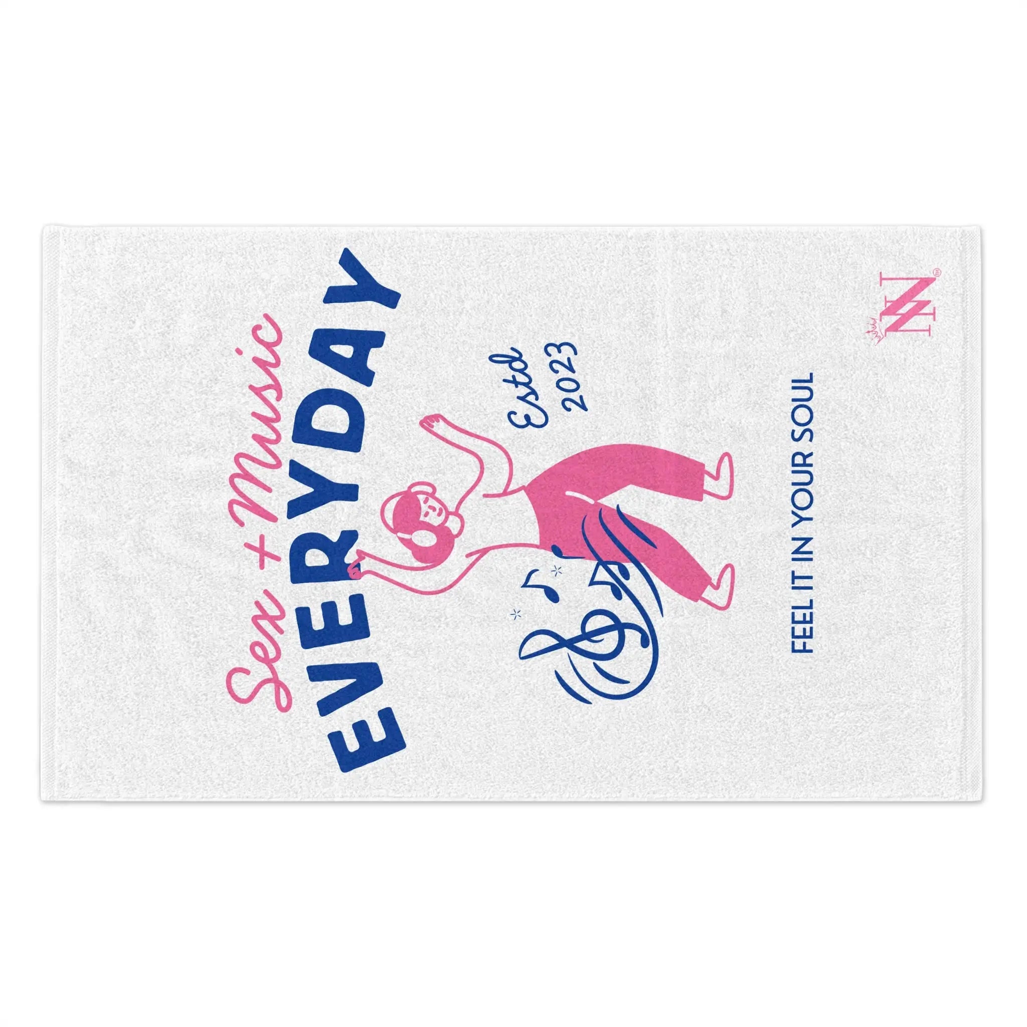 Sex + Music Everyday | Mix & Match Soft Fun-Flirty Lovers’ Towels