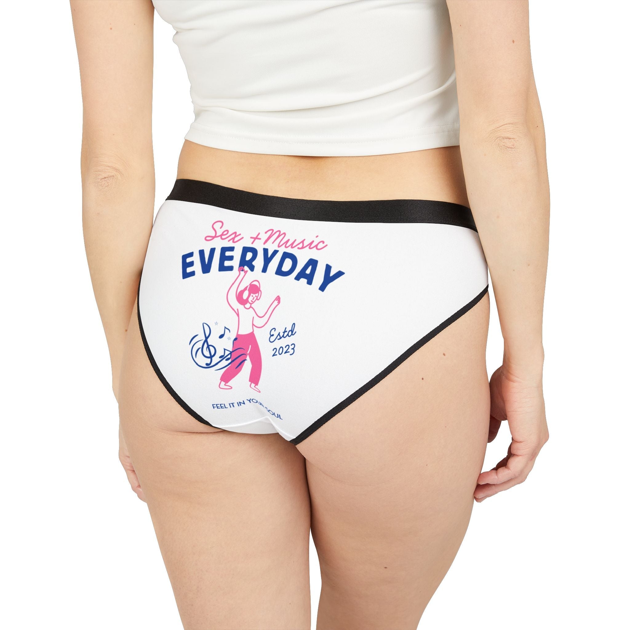 Sex + Music Everyday | Mix & Match Women’s Fun-Flirty Lovers’ Panties