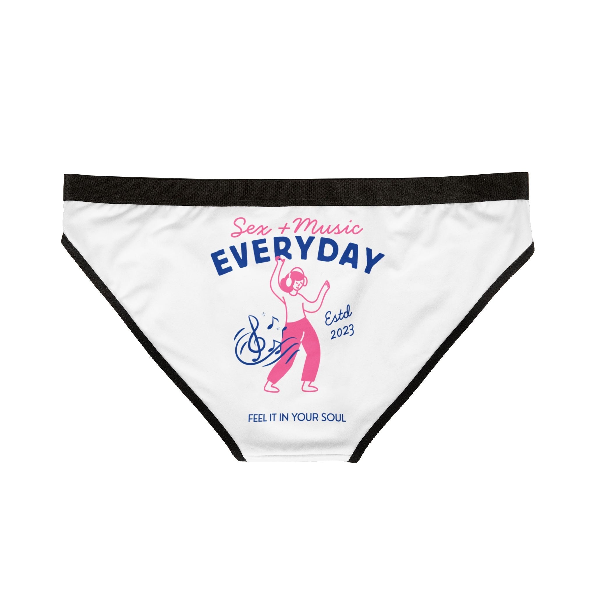 Sex + Music Everyday | Mix & Match Women’s Fun-Flirty Lovers’ Panties