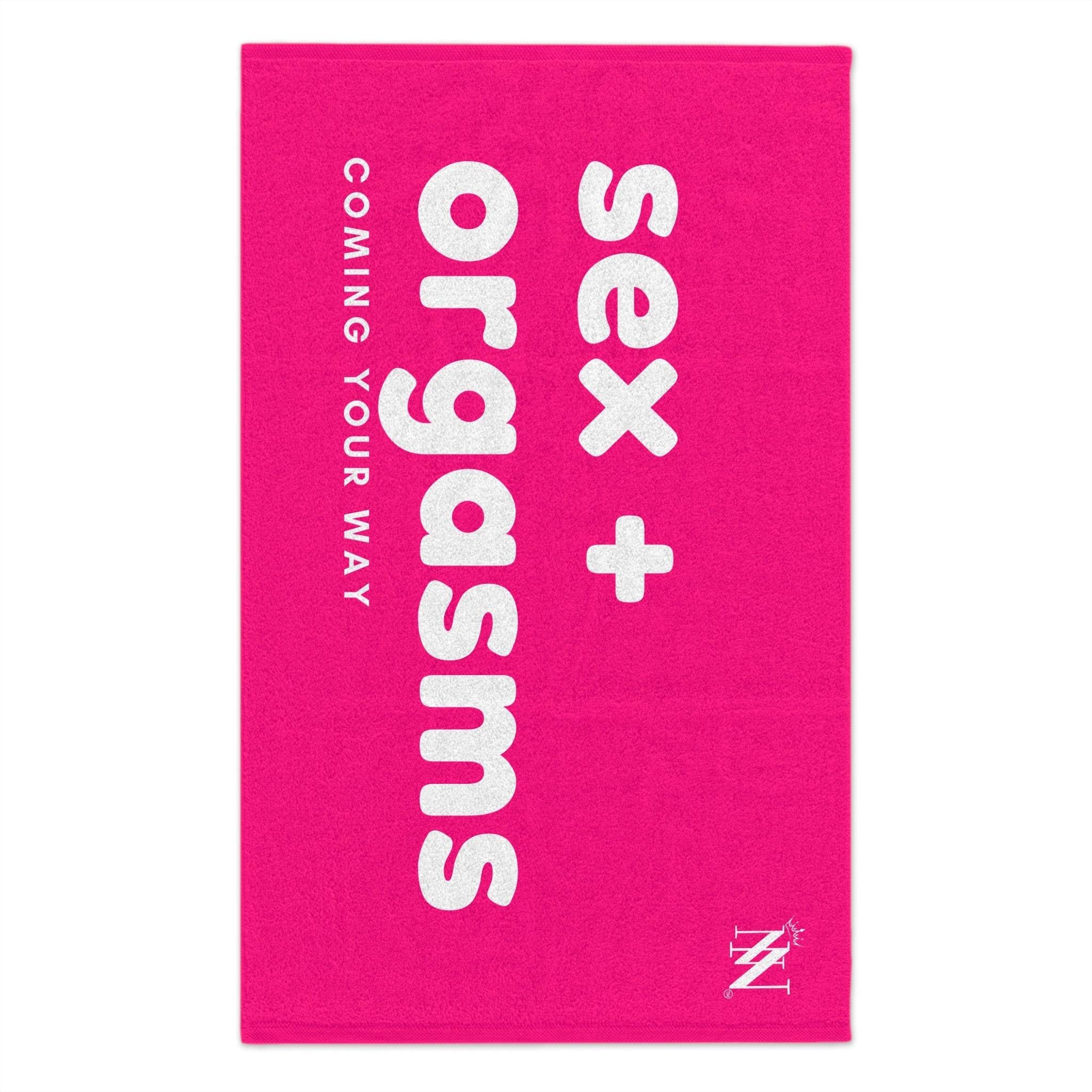 Sex + Orgasms Your Way Pink Mix & Match Soft Sex Towels | Flirty Lovers’ Gifts