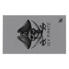 Sex Pirate Grey Mix & Match Soft Sex Towels | Naughty Lovers’ Gifts