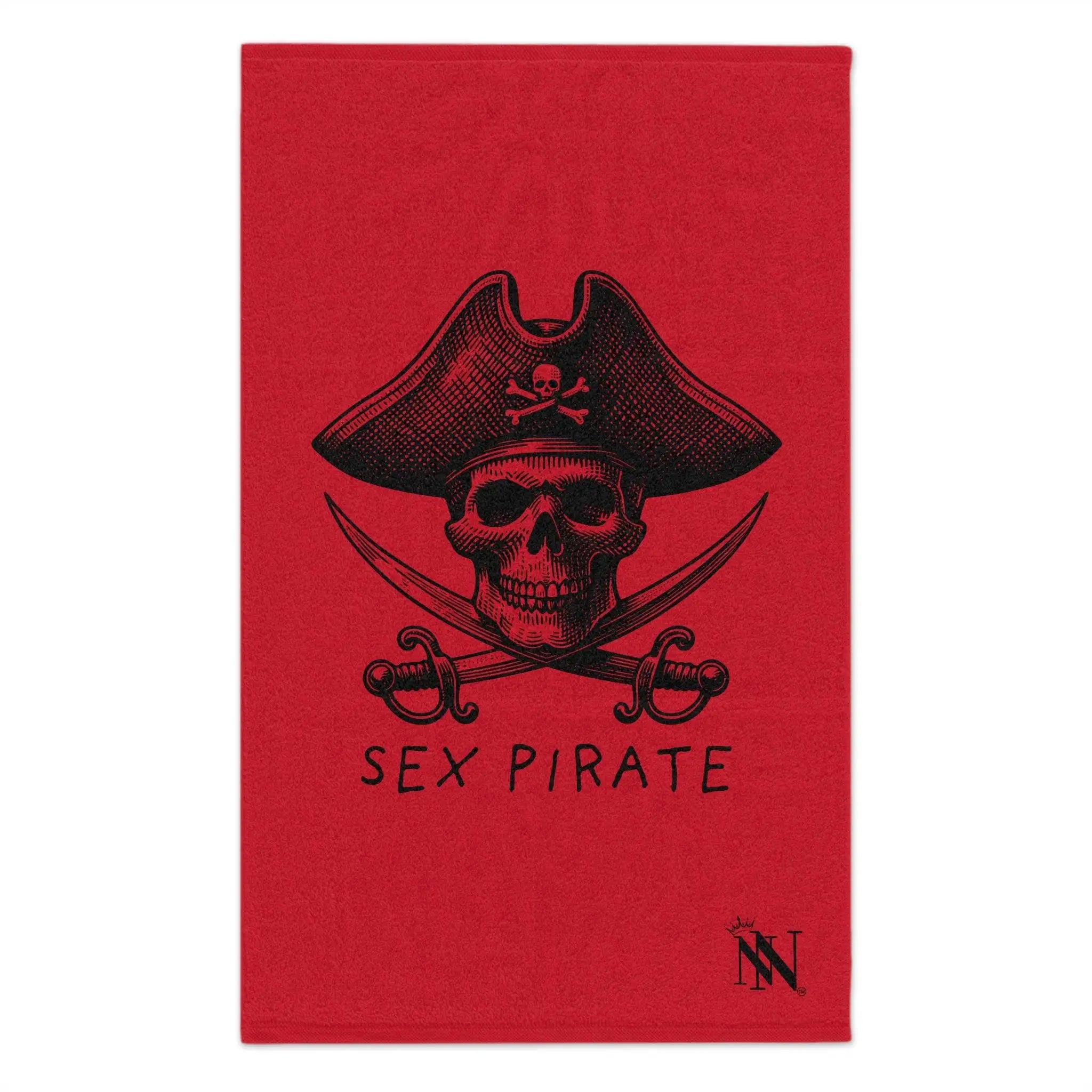 Sex Pirate Red Mix & Match Soft Sex Towels | Naughty Lovers’ Gifts