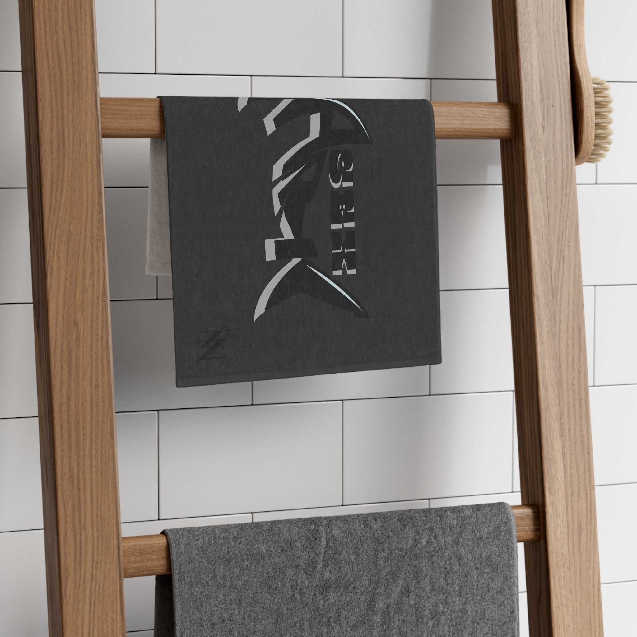 Sex Shark Dark Grey | Mix & Match Soft Fun-Flirty Lovers’ Towels