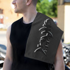 Sex Shark Dark Grey | Mix & Match Soft Fun-Flirty Lovers’ Towels