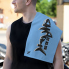 Sex Shark Light Blue | Mix & Match Soft Fun-Flirty Lovers’ Towels