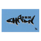 Sex Shark Light Blue | Mix & Match Soft Fun-Flirty Lovers’ Towels