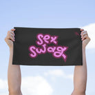 Sex Swag Black Mix Match Soft Sex Towels | Flirty Lovers’ Gifts