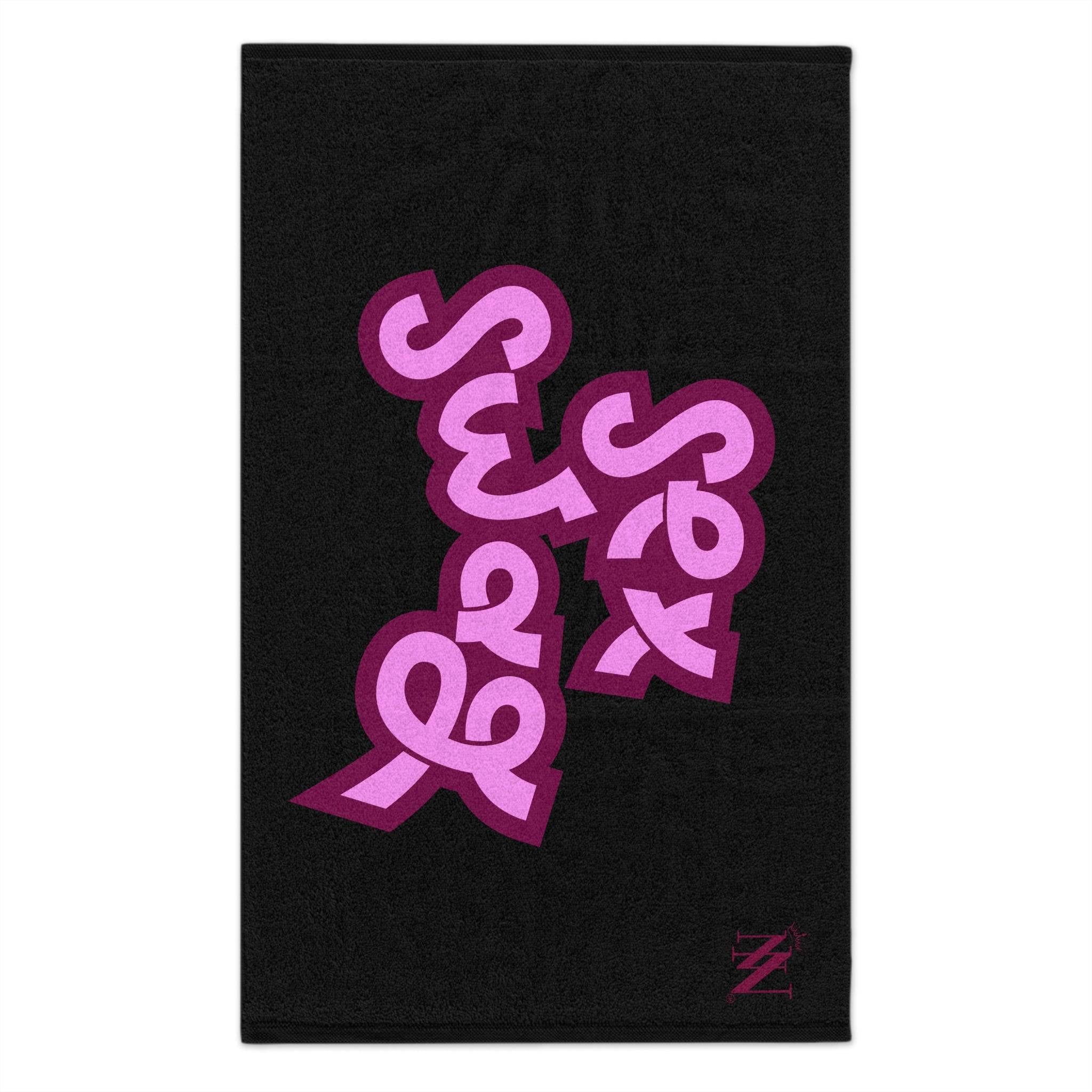 Sex Swag Black Mix Match Soft Sex Towels | Flirty Lovers’ Gifts