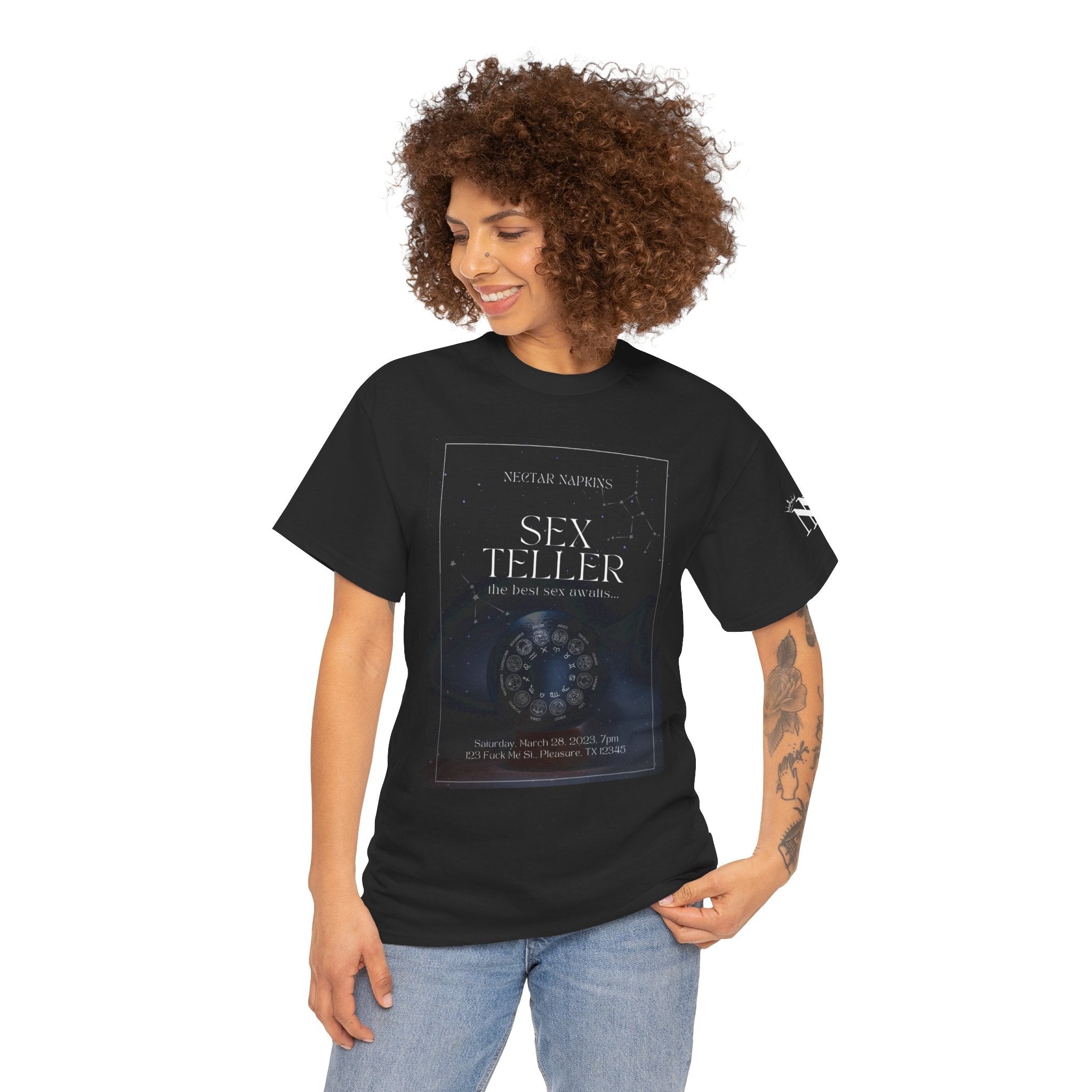 Sex Teller | Mix & Match 100% Cotton Unisex Fun-Flirty Lovers’ Tees