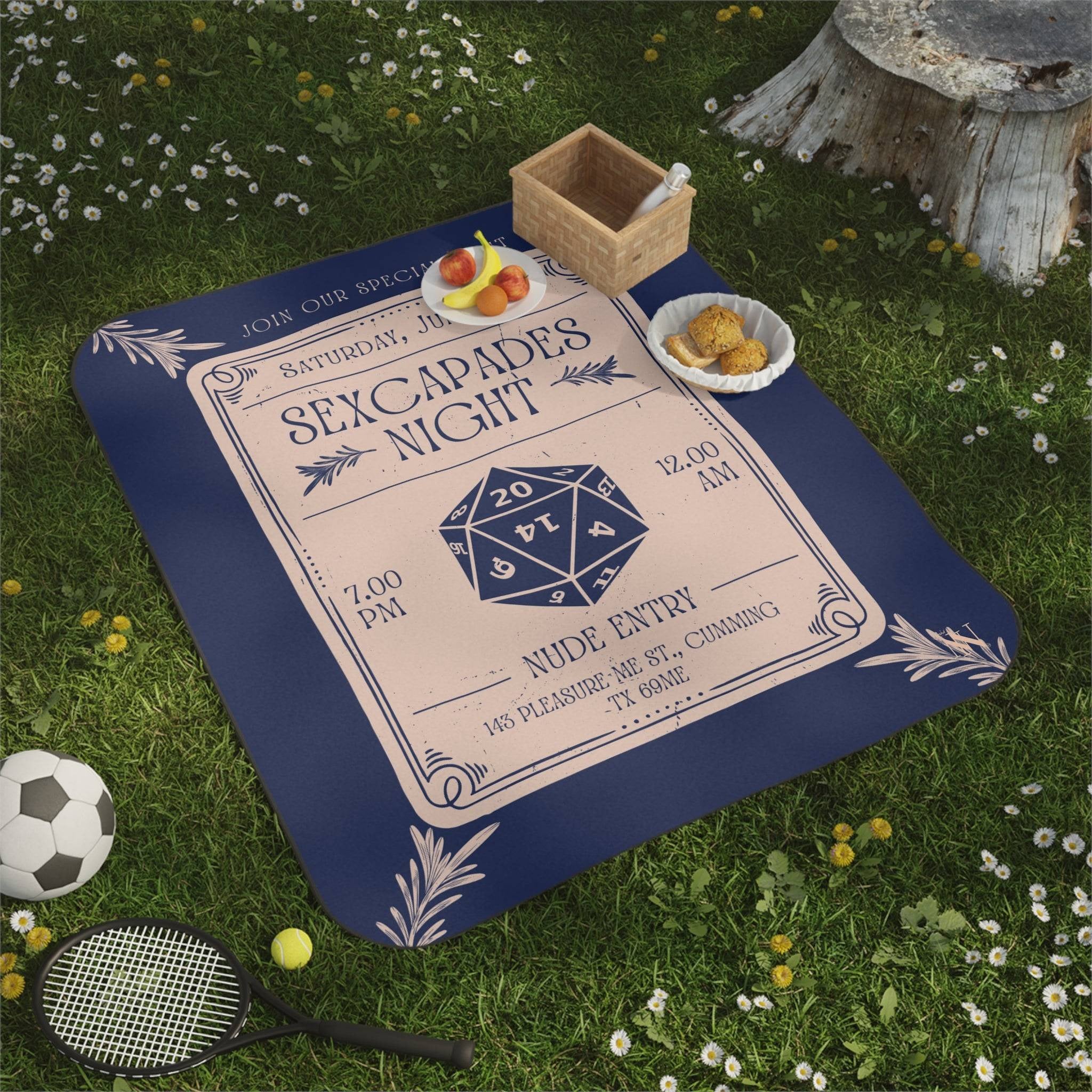 Sexcapades Night | Mix Match Fun-Flirty Lovers’ Water-Resistant Blankets