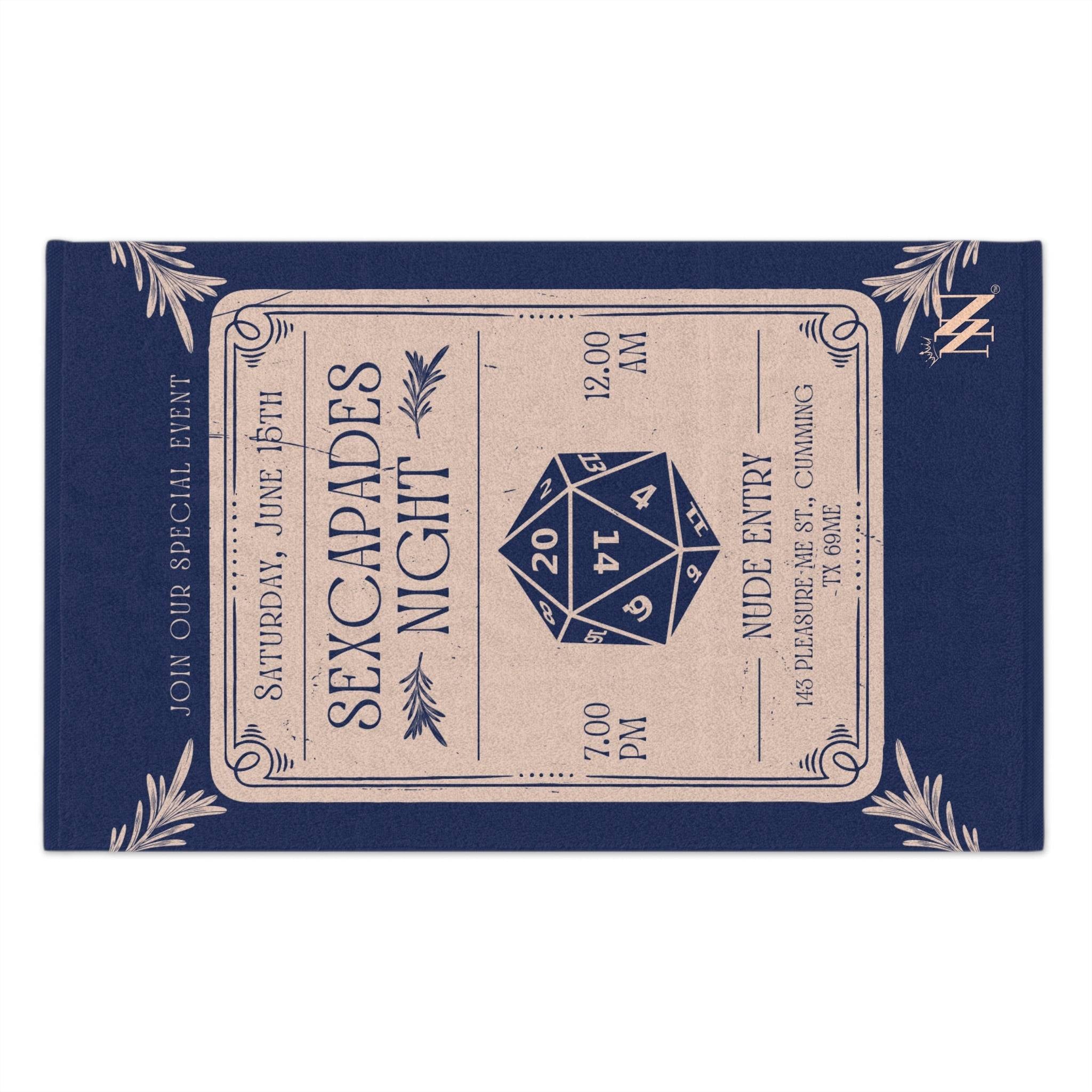 Sexcapades Night | Mix & Match Soft Fun-Flirty Lovers’ Towels