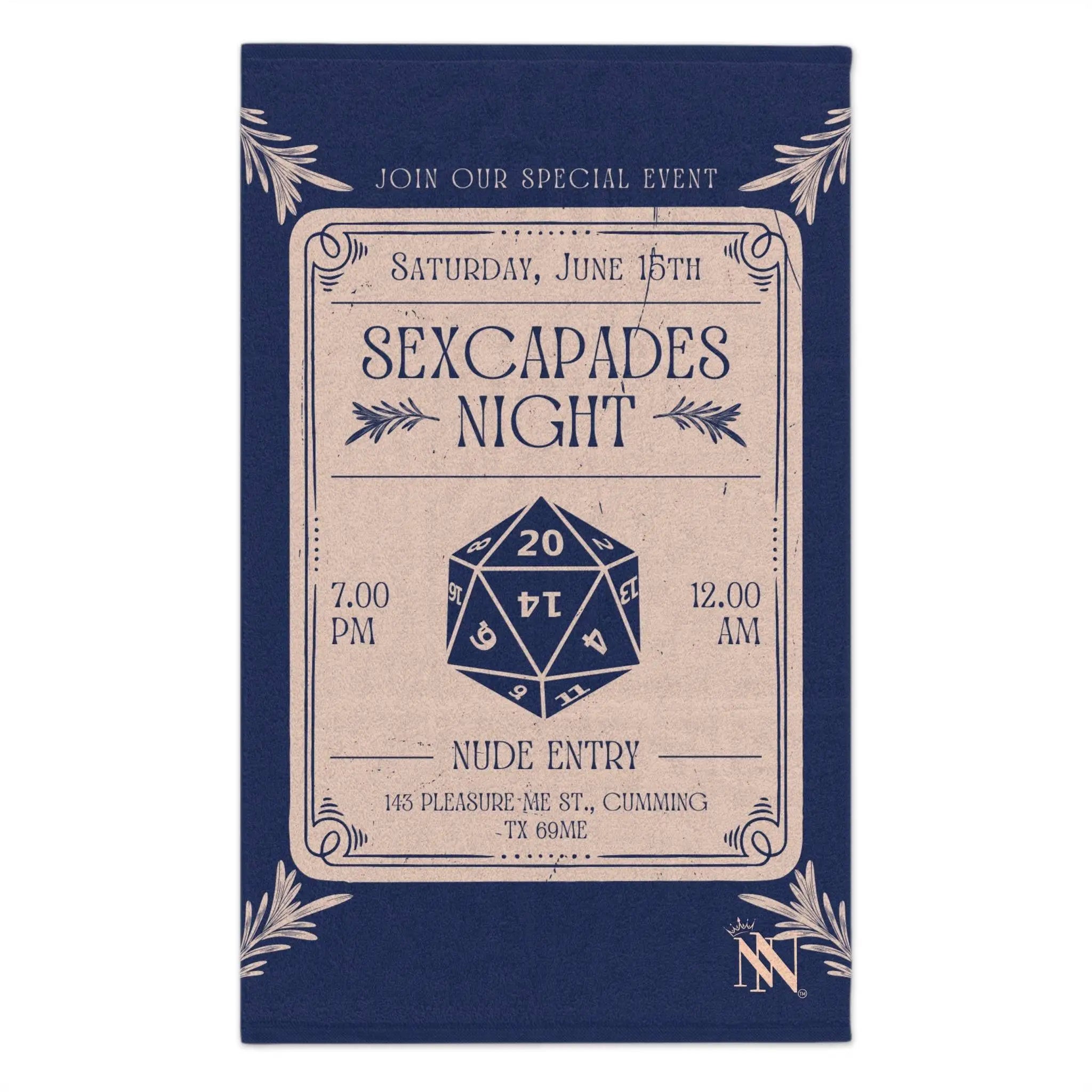 Sexcapades Night | Mix & Match Soft Fun-Flirty Lovers’ Towels