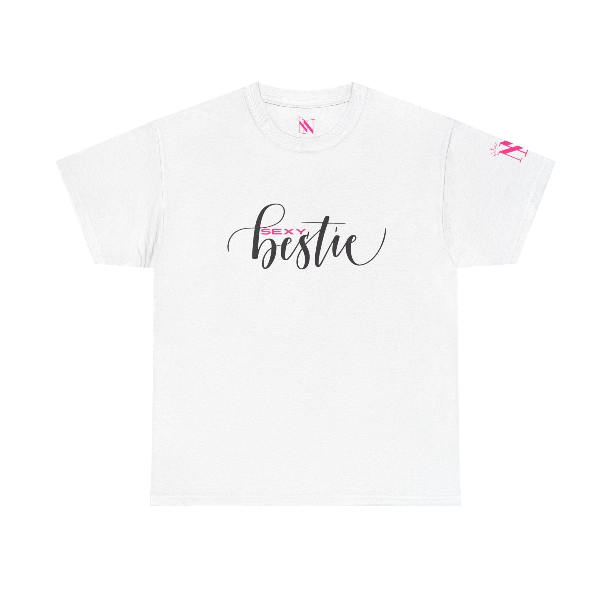 Sexy Bestie | Mix & Match 100% Cotton Unisex Fun-Flirty Lovers’ Tees