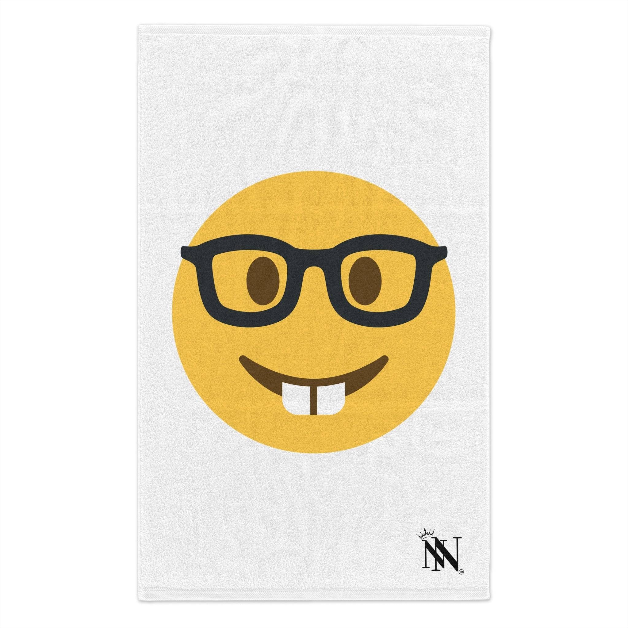 Sexy Nerd Emoji | Mix & Match Soft Fun-Flirty Lovers’ Towels