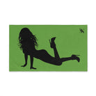 Sexy Trucker Girl Lime Green | Mix & Match Original Fun-Flirty Lovers’ Towels