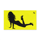 Sexy Trucker Girl Neon Yellow | Mix & Match Original Fun-Flirty Lovers’ Towels