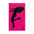 Sexy Trucker Girl Signature Pink | Mix & Match Original Fun-Flirty Lovers’ Towels