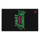 Shake Your Shamrocks Black | Mix & Match Soft Sex Towels | Flirty Lovers’ Gifts
