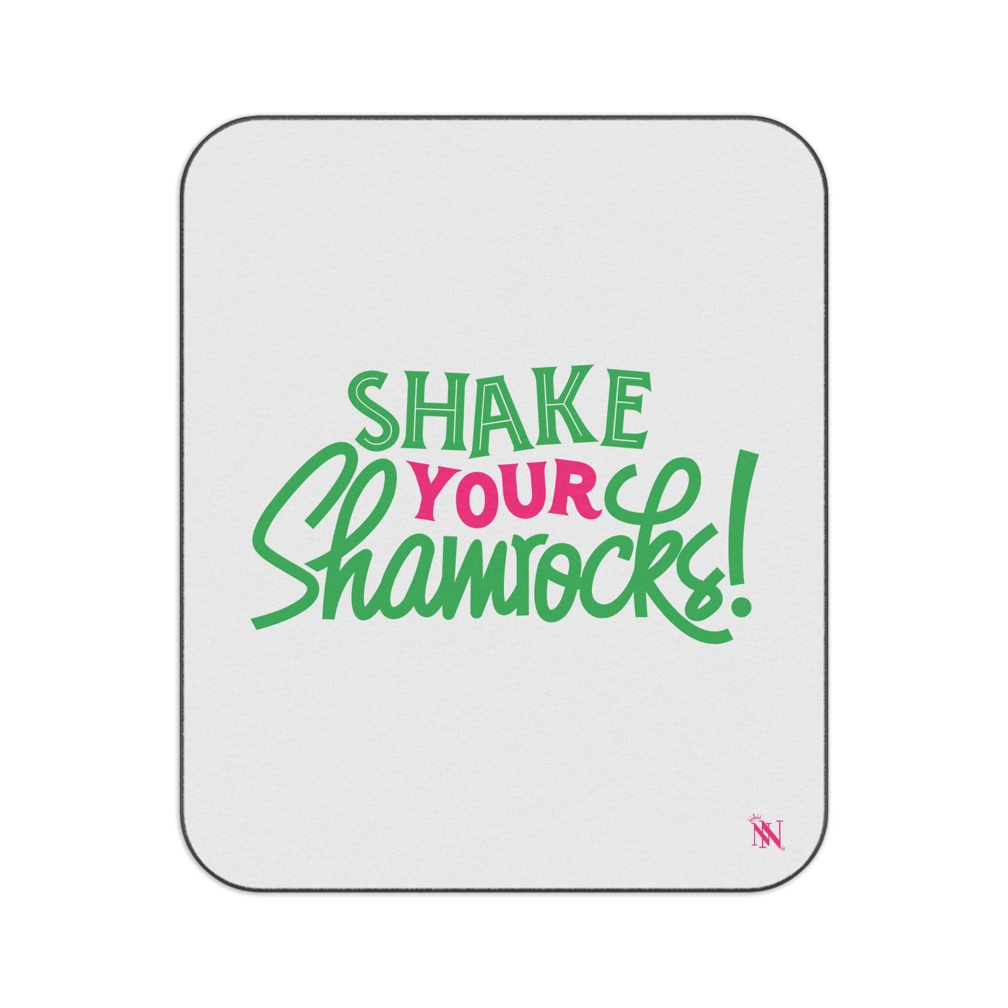 Shake Your Shamrocks | Mix Match Fun-Flirty Lovers’ Water-Resistant Blankets
