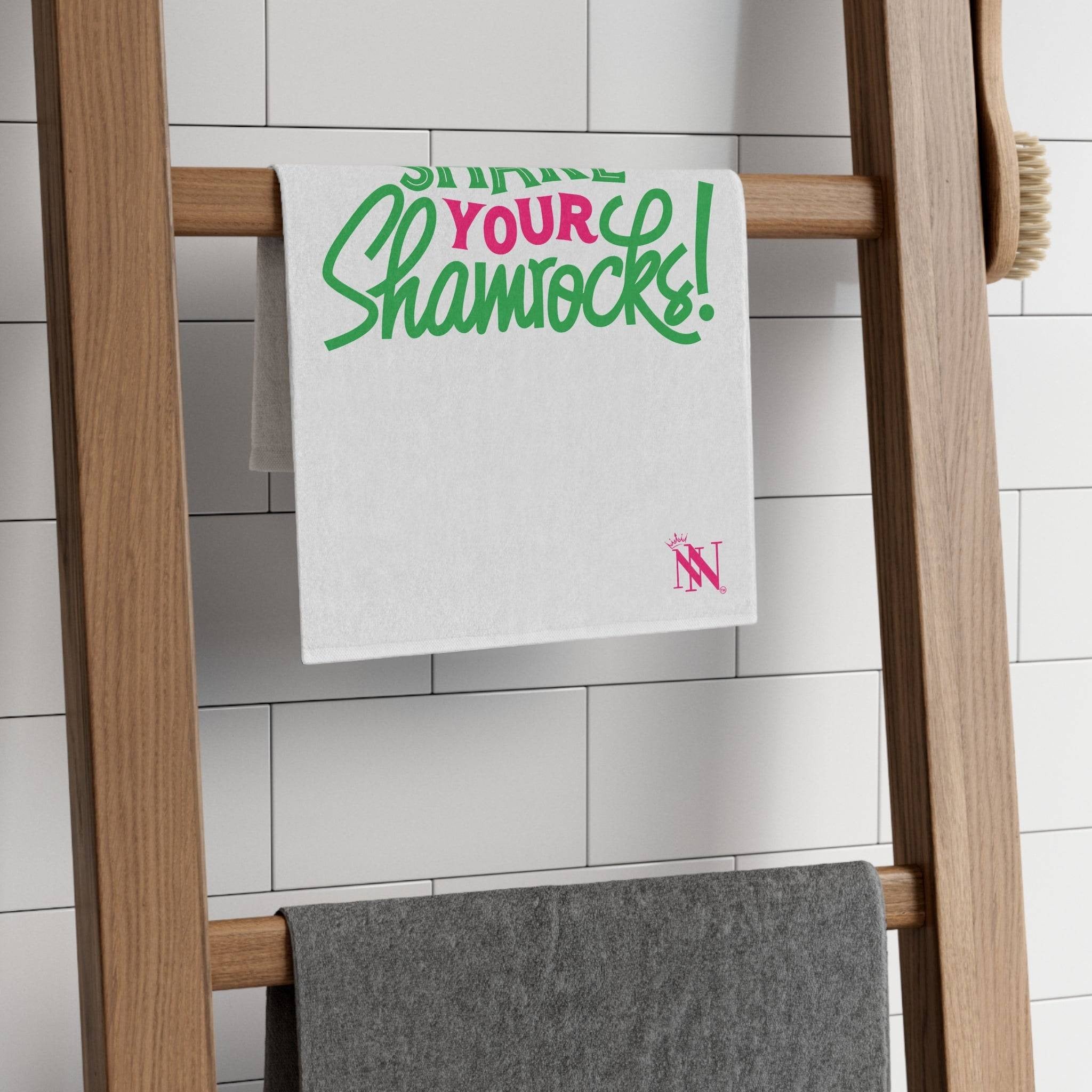 Shake Your Shamrocks | Mix & Match Soft Fun-Flirty Lovers’ Towels