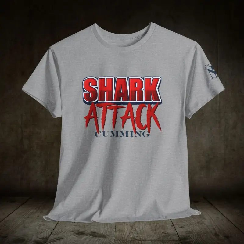Shark Attack Cumming | Mix & Match 100% Cotton Unisex Fun-Flirty Lovers’ Tees
