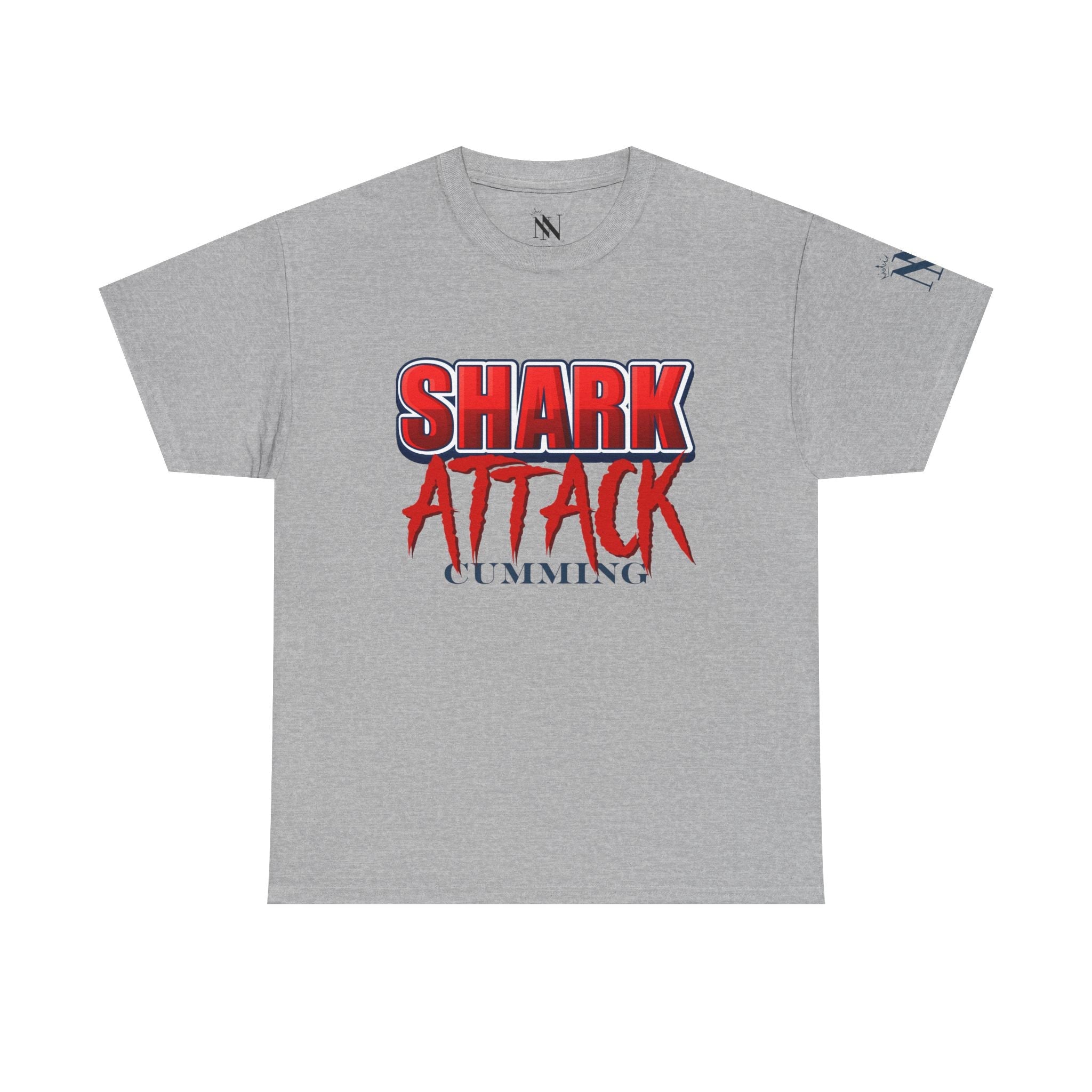 Shark Attack Cumming | Mix & Match 100% Cotton Unisex Fun-Flirty Lovers’ Tees